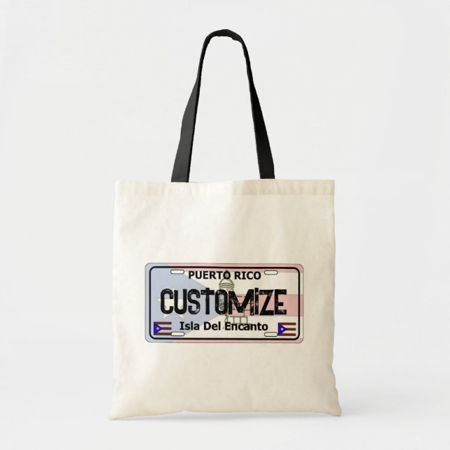 Bolsa de la placa de la matrícula de personalizabl (Frente)