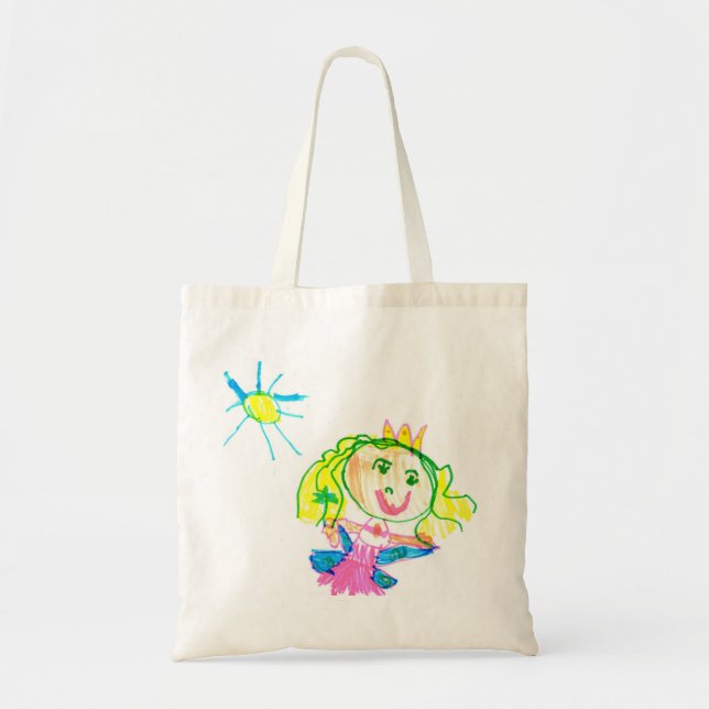 Bolsa de la princesa de hadas Tote (Frente)