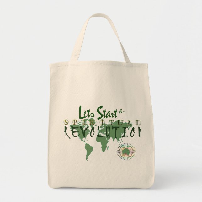 Bolsa de la revolución espiritual (Frente)