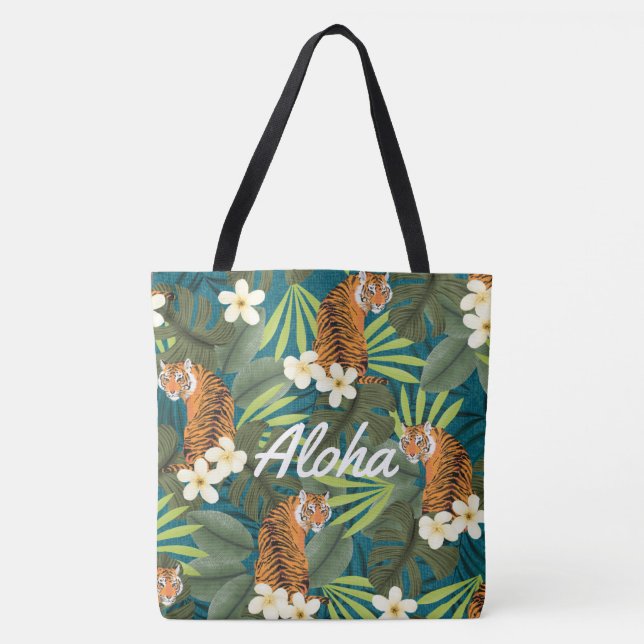 Bolsa de la Selva Tropical Tigre Hawái (Anverso)
