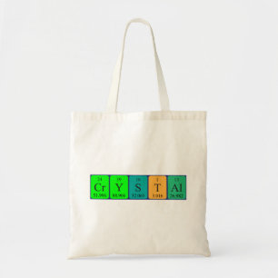 Bolsa de la tabla periódica Crystal