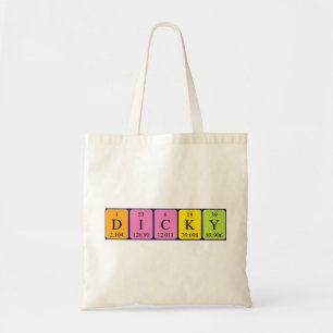 Bolsa de la tabla periódica Dicky