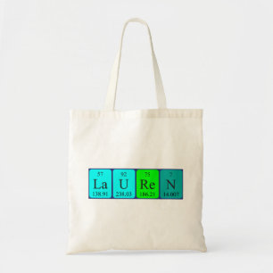 Bolsa de la tabla periódica Lauren