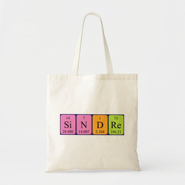 Bolsa de la tabla periódica Sindre (Frente)
