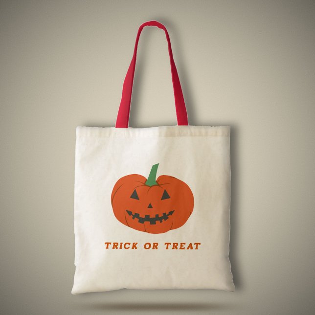 Bolsa de la Toalla de la Calabaza de Halloween Jac (Halloween Pumpkin Jack O Lantern Tote Bag)
