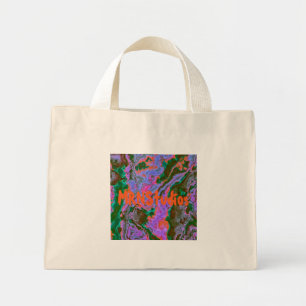 Bolsa de la toalla de mármol amarga