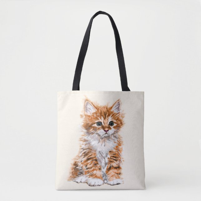 Bolsa de la toalla del gato del bebé - Elegir colo (Anverso)