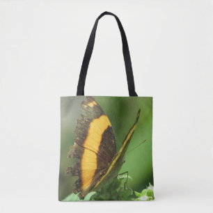 Bolsa de la toga de la mariposa tropical amarilla