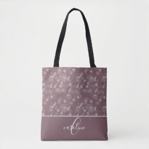 Bolsa de la toga de los dibujos animados monograma