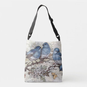 Bolsa de la toga de los pájaros azules