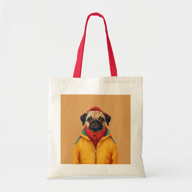Bolsa de la toga de pug (Frente)