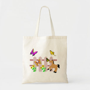 Bolsa de la Tosta de Pony, Butterflies y Sunflower