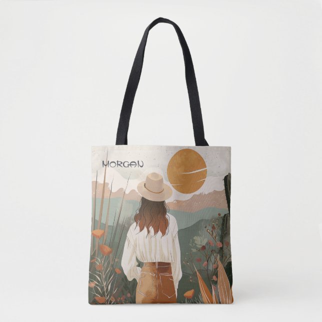 Bolsa de la Tosta del Sol de Wanderlust con natura (Anverso)