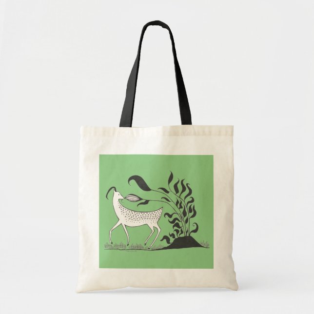 Bolsa de la tota de la cabra de inspiración griega (Frente)