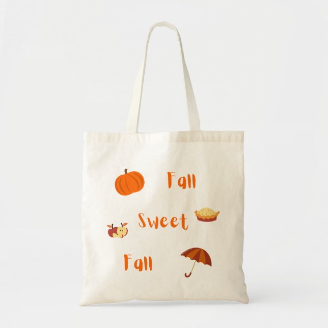 Bolsa de la tota de la caída dulce (Frente)