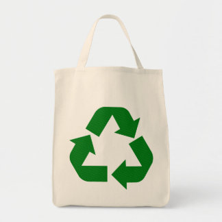 Bolsa de la tota de la compra del símbolo de recic