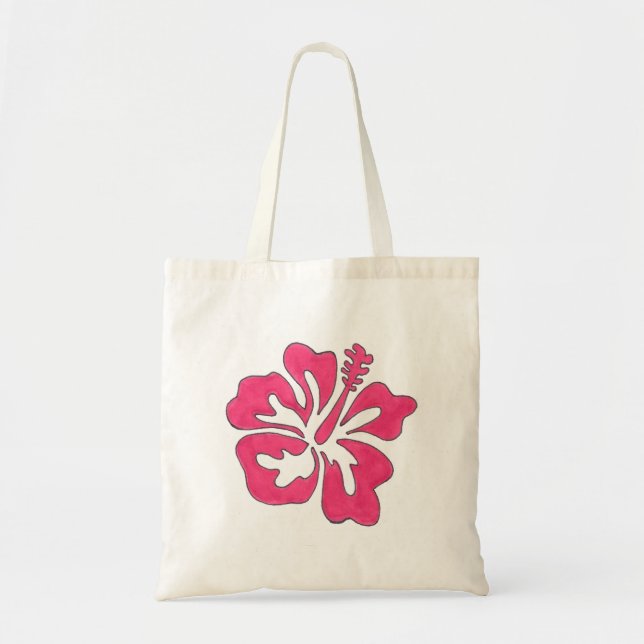 Bolsa de la tota de la flor del Hibiscus tropical  (Frente)