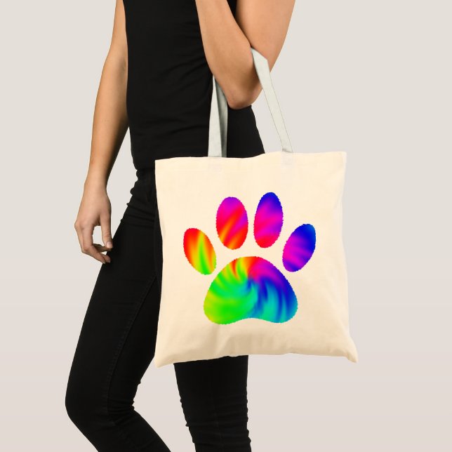Bolsa de la tota de la hoja de papel de perro con  (Anverso (producto))