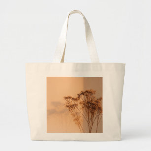 Bolsa de la tota de la silueta botánica minimalist