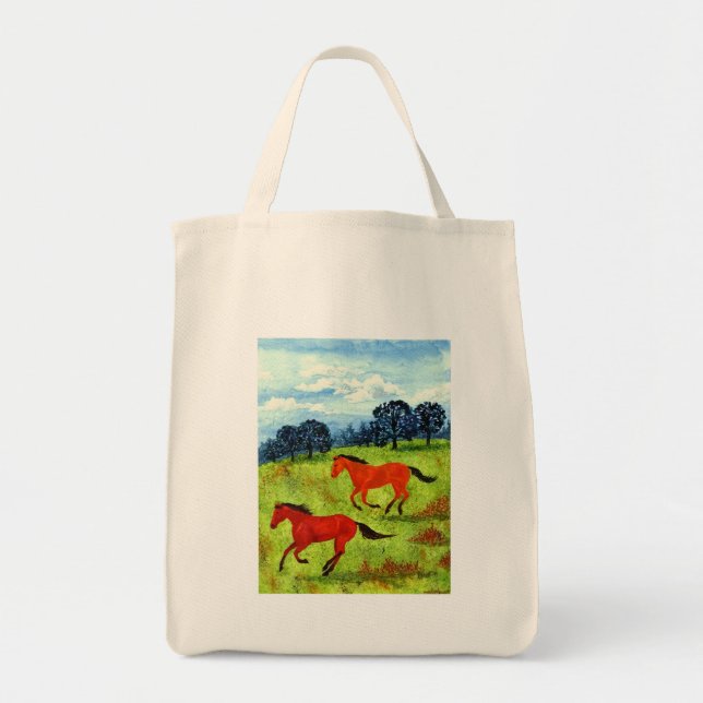 Bolsa de la tota de los caballos - "Desenfrenada" (Frente)