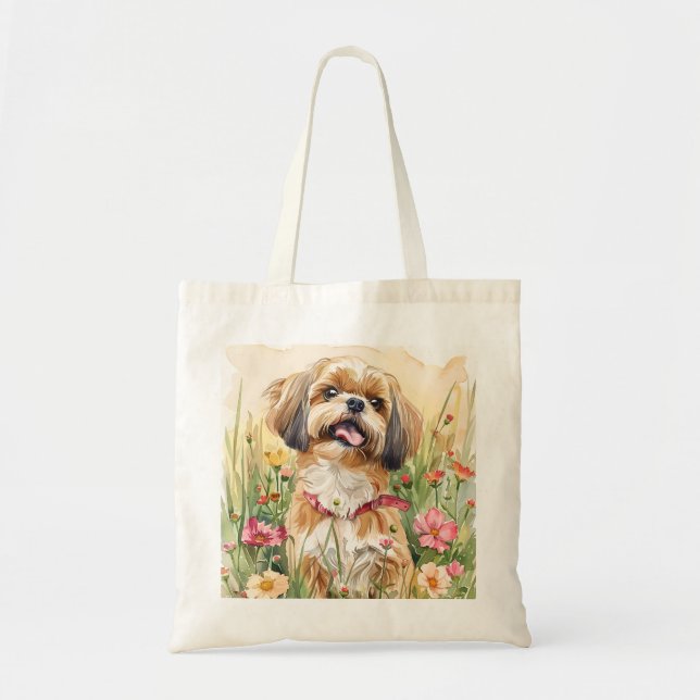 Bolsa de la tota de Shih Tzu - Bolsa de la tota de (Frente)