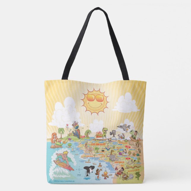Bolsa de la tota de SoCal Sunny (Reverso)