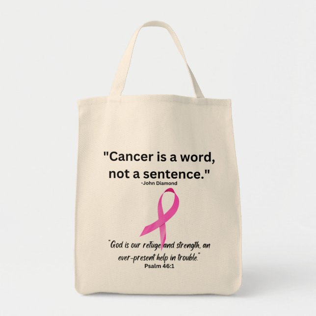 Bolsa de la tota del cáncer (Frente)