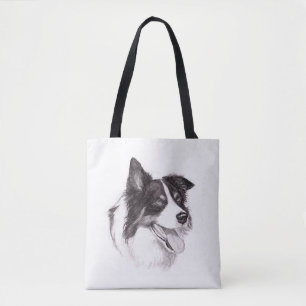 Bolsa de la tota del collie de borde