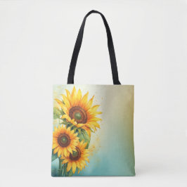 Bolsa de la tota del girasol brillante de la natur