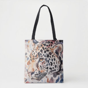 Bolsa de la tota del hombro del leopardo del Paste