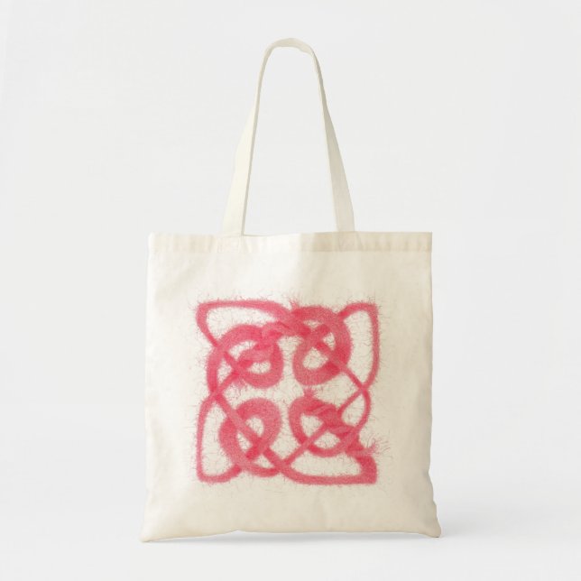 Bolsa de la tota del KNOT del ROSA CELTIC (Frente)