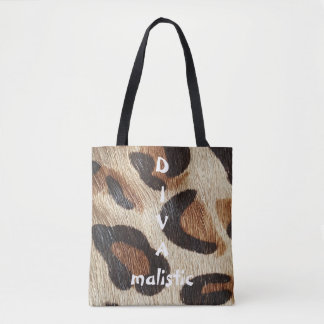 Bolsa de la tota del leopardo DIVAmalístico
