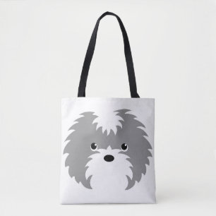 Bolsa de la tota del perro Sammy (gris)