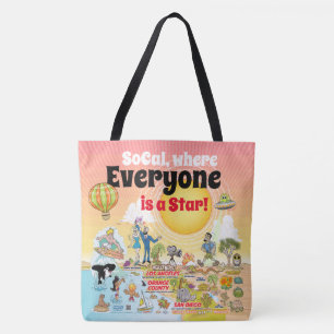 Bolsa de la tota del personalizado SoCal