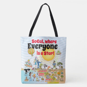 Bolsa de la tota del personalizado SoCal