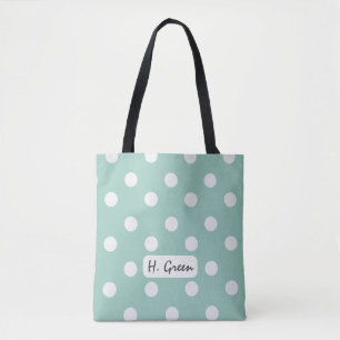 Bolsa de la tota del personalizar - Puntos de la p