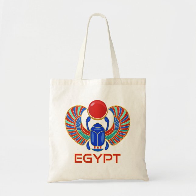 Bolsa de la tota del Scarab egipcio (Frente)