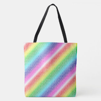 Bolsa de la Tote (ao) - Colores presos en una pate
