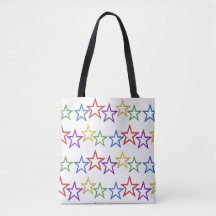 Bolsa de la Tote (ao) - Filas de estrellas de colo