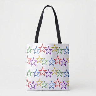 Bolsa de la Tote (ao) - Filas de estrellas de colo