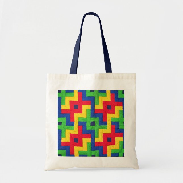 Bolsa de la tote brillante y Jazzy (Frente)