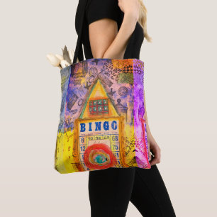 Bolsa de la Tote de Bingo Lucky, moderna y elegant