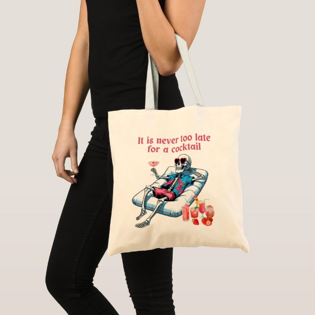 Bolsa de la Tote de Halloween - Skeleton (Anverso (producto))