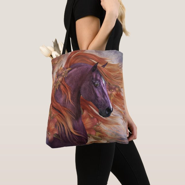 Bolsa De La Tote De Incendio De Otoño (Detalle)