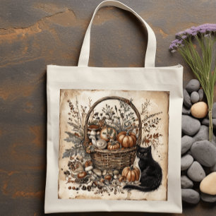 Bolsa de la Tote de la Cosecha de Cottagecore