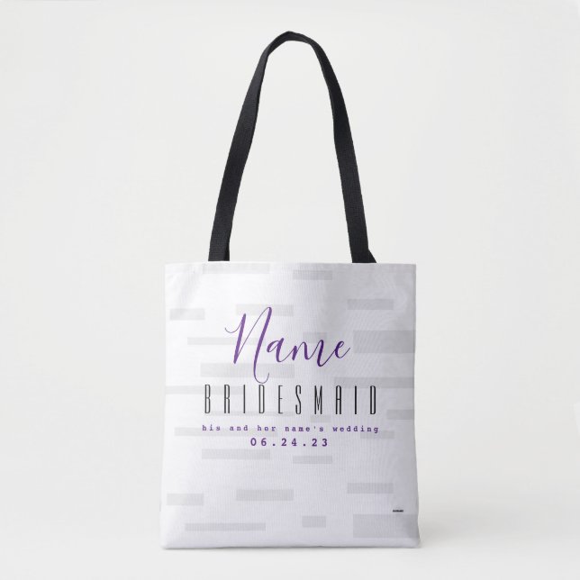 Bolsa de la tote de la dama de honor - HAMbyWG (Anverso)