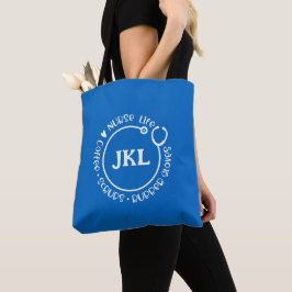 Bolsa de la Tote de la Enfermera de Stethoscope Mo