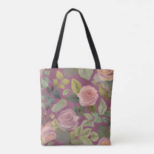 Bolsa de la tote de las flores de primavera