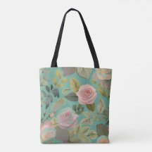 Bolsa de la tote de las flores de primavera
