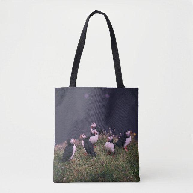 Bolsa de la Tote de los Puffins Atlánticos (Anverso)